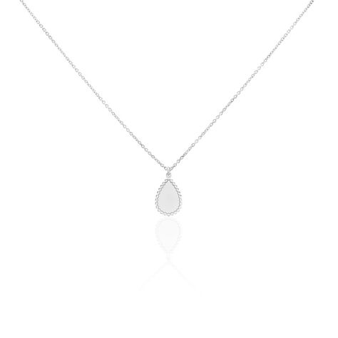 Collier Argent Blanc Paros - Colliers fantaisie Femme | Marc Orian