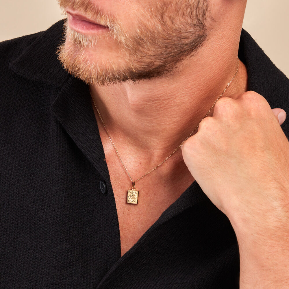 Pendentif Rahim Or Jaune - Pendentifs Famille | Marc Orian