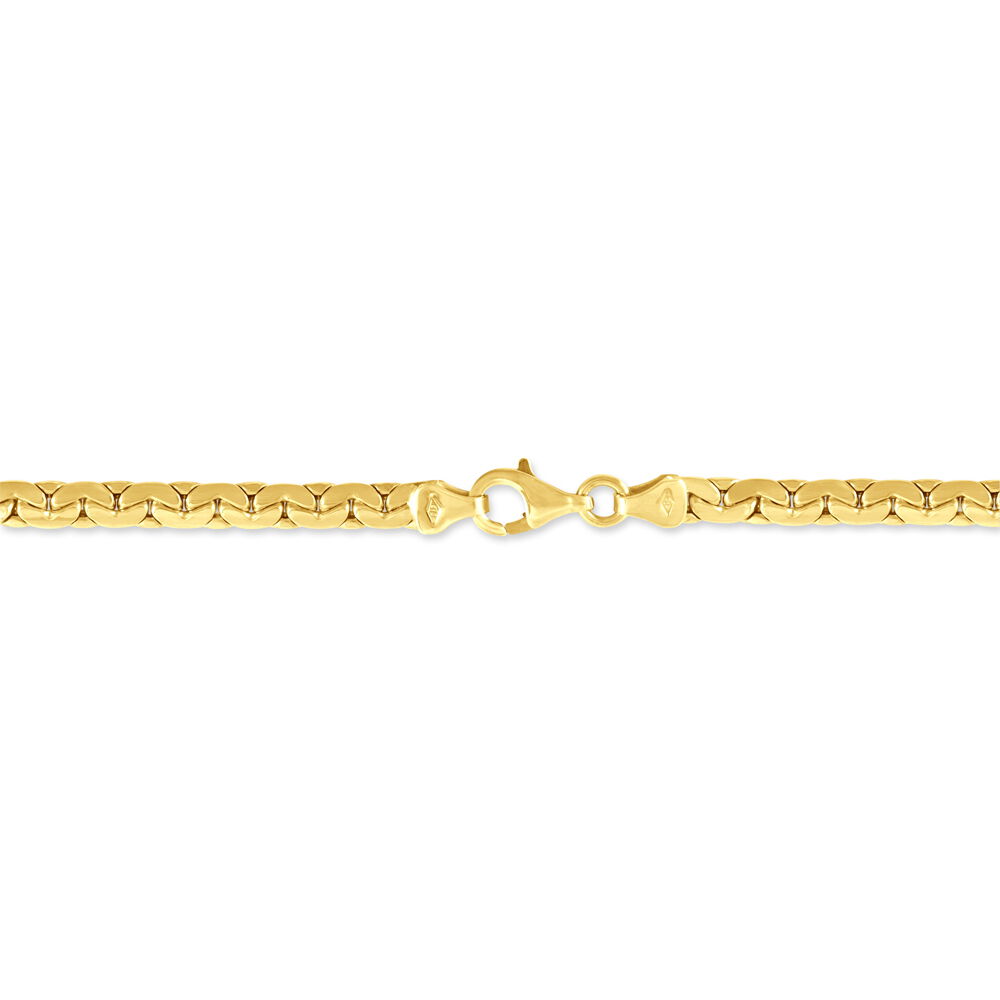 Bracelet Ivy Maille Haricot Or Jaune - Bracelets mailles Femme | Marc Orian