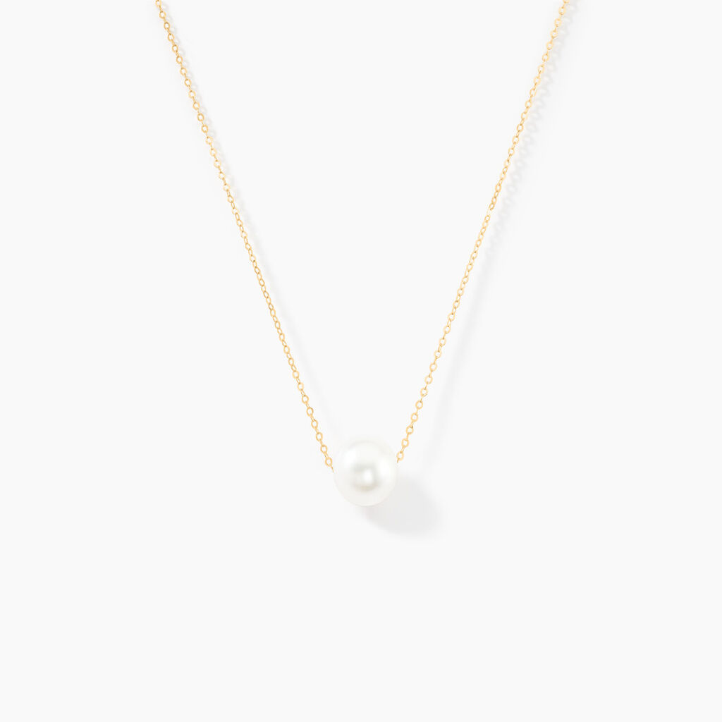 Collier Sissy Or Jaune Perle De Culture - Parure de mariage Femme | Marc Orian