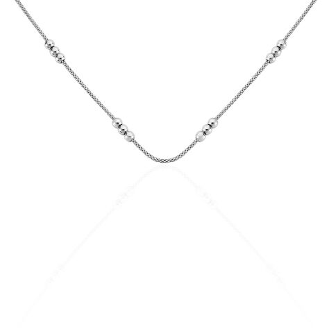 Chaîne Zaza Argent Blanc - Chaines Femme | Marc Orian