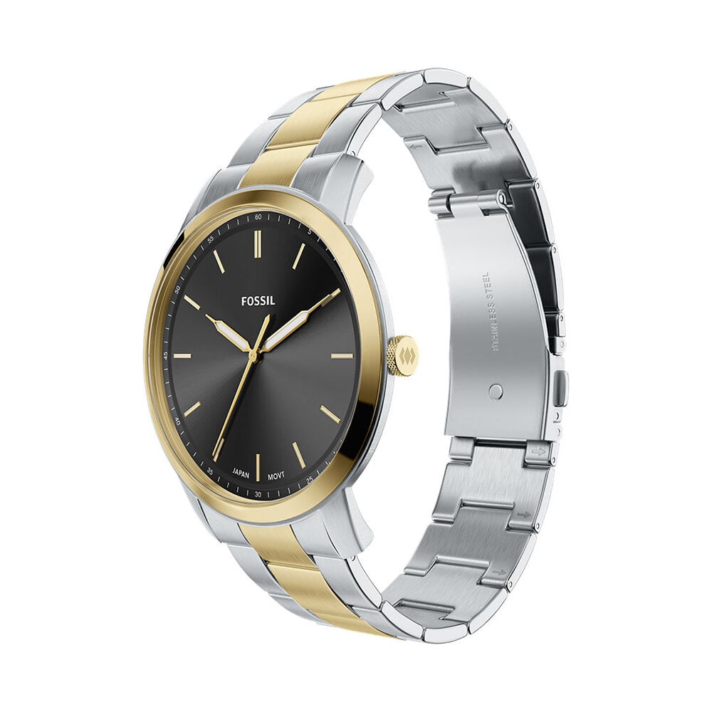 Montre Fossil Minimalist Noir - Montres &eacute;tanches Homme | Marc Orian