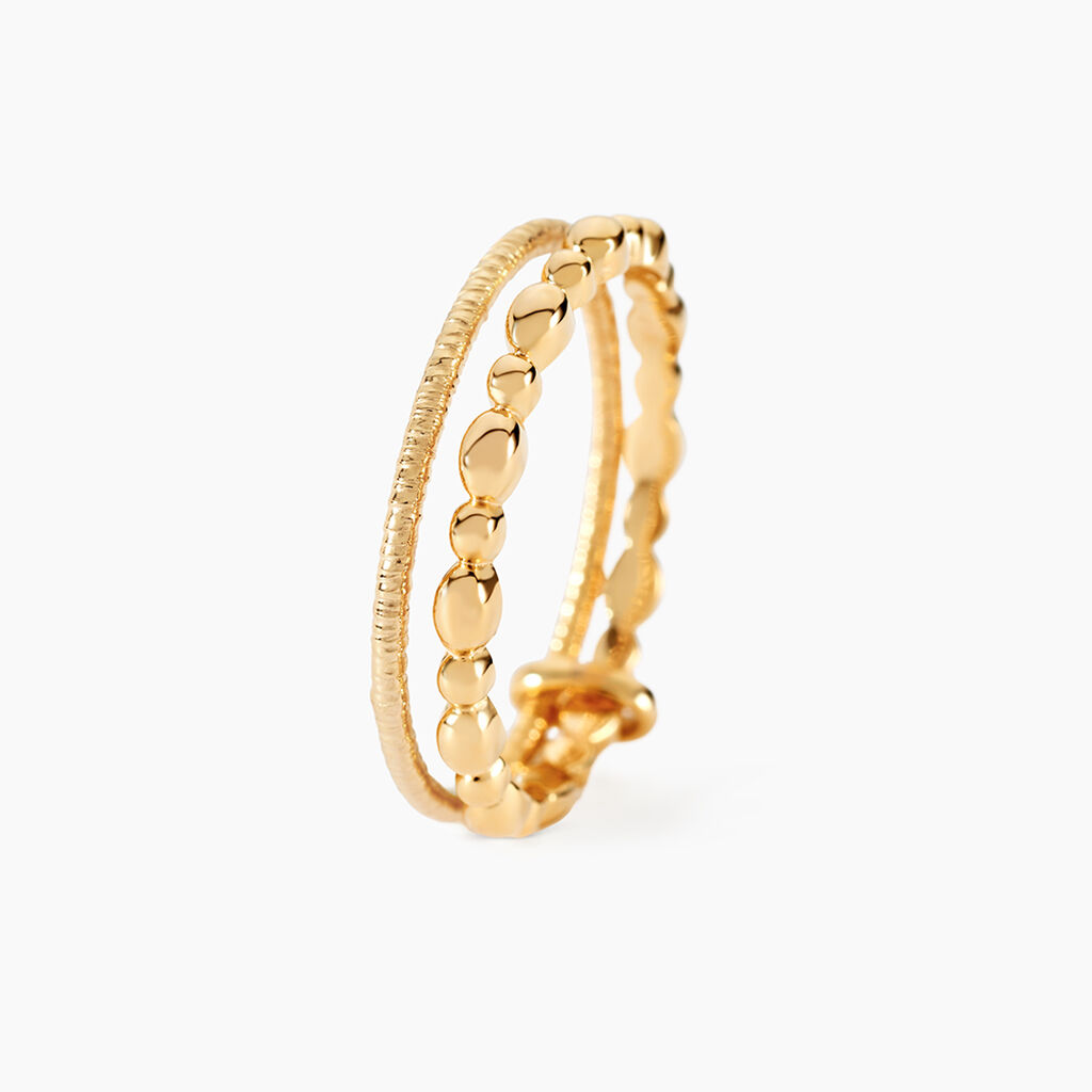 Bague Intertwined Plaqué Or Jaune - Bijoux fantaisie Femme | Marc Orian