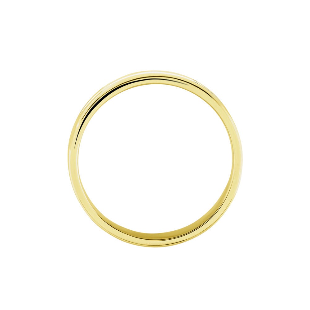 Alliance Liseret Ruban Plat Or Bicolore - Alliances duo Unisex | Marc Orian