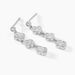 Boucles D'oreilles Pendantes Emmie Argent Blanc Oxyde De Zirconium - Pendantes Femme | Marc Orian