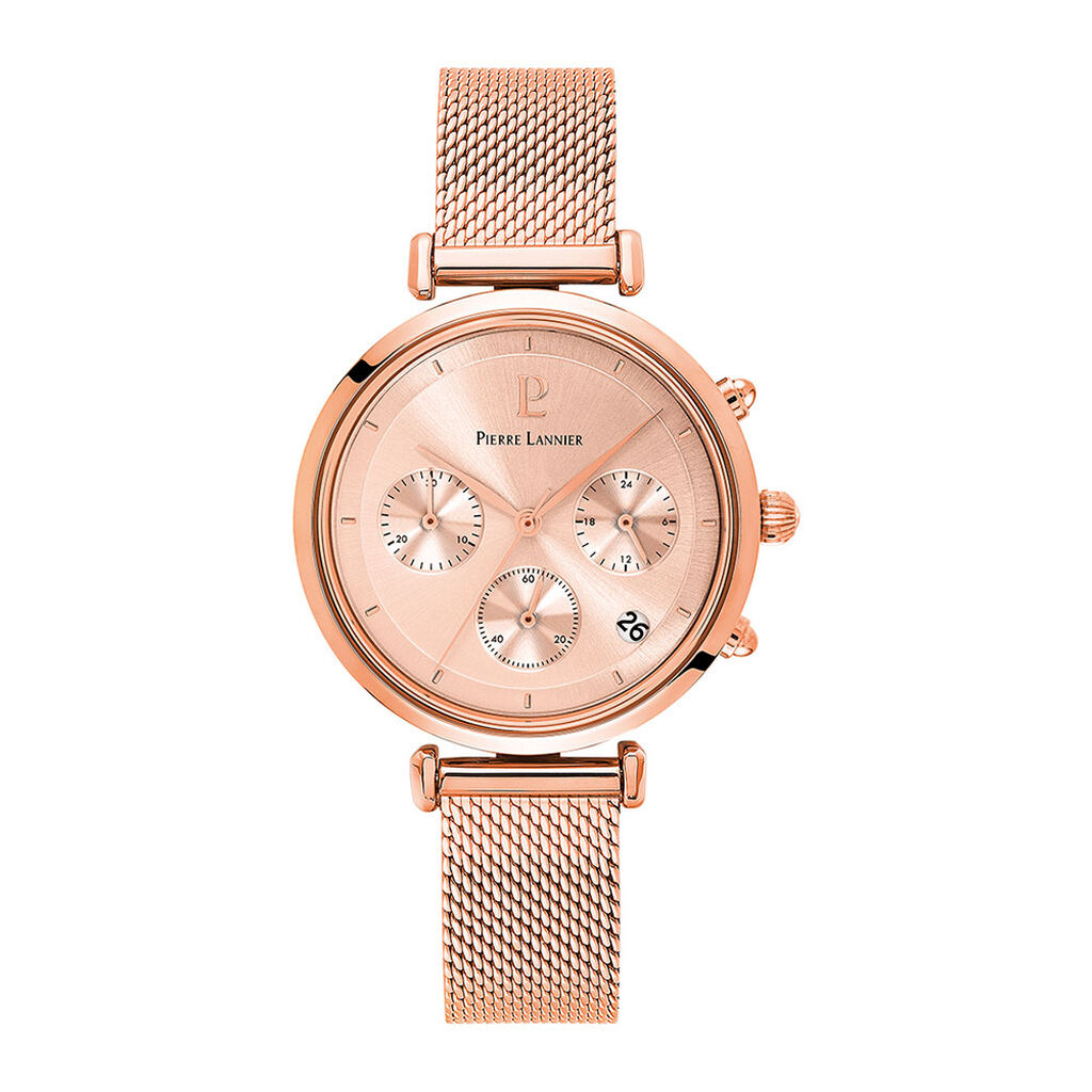 Montre Pierre Lannier Lutecia Rose - Montres classiques Femme | Marc Orian