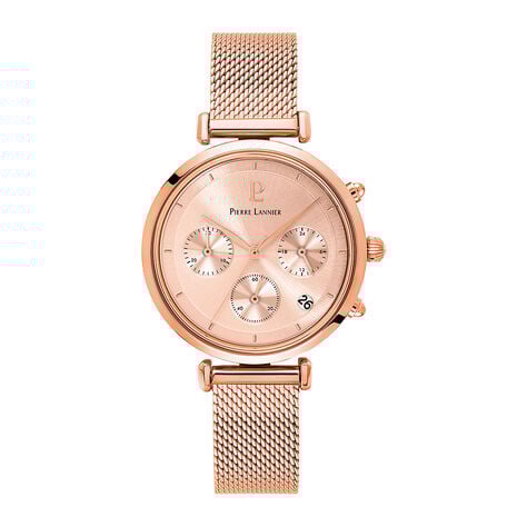 Montre Pierre Lannier Lutecia Rose - Montres classiques Femme | Marc Orian