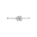 Bague Solitaire Solena Or Blanc Diamant - Solitaires Femme | Marc Orian