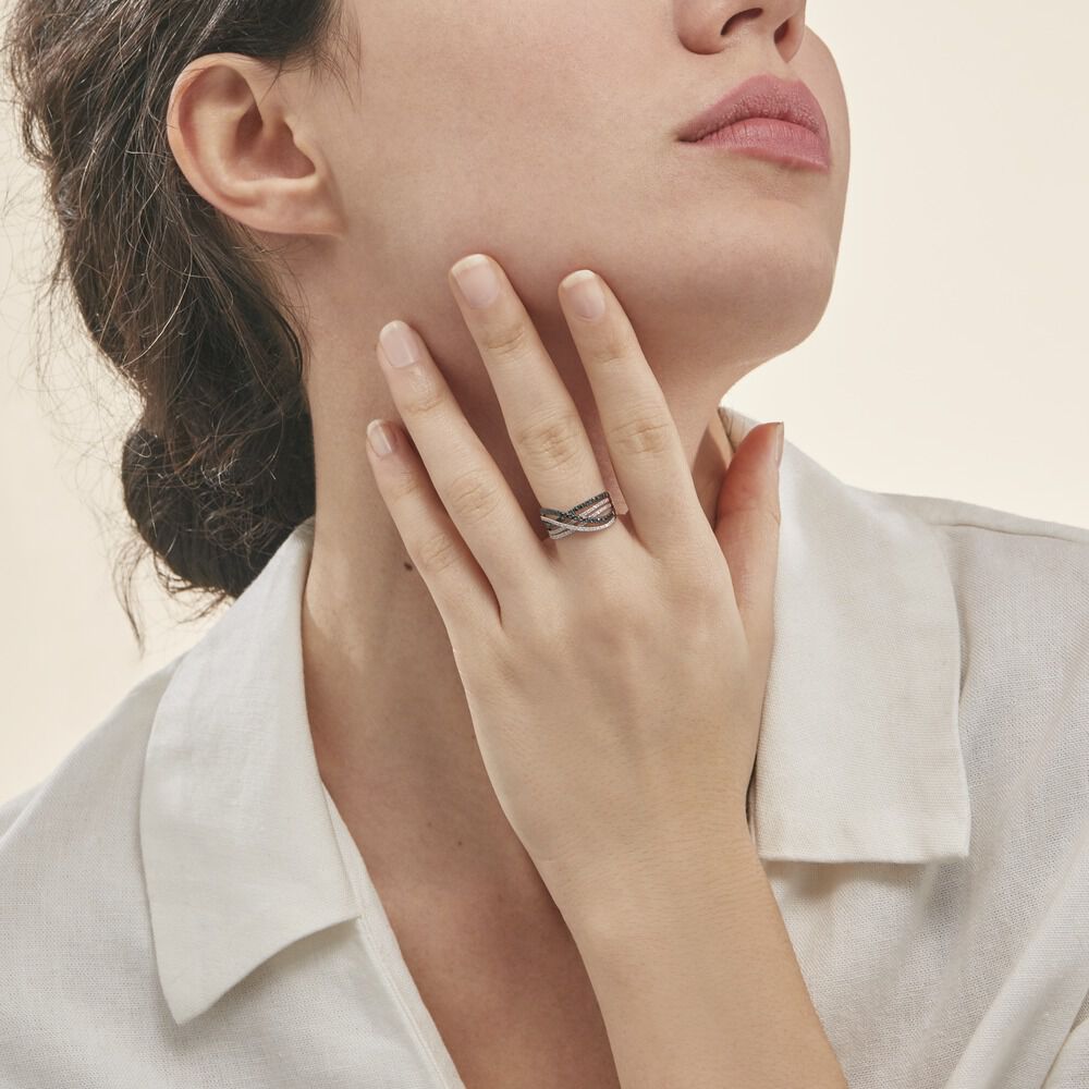 Bague Julianne Or Blanc Diamant - Bagues pierres précieuses Femme | Marc Orian
