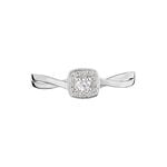 Bague Abani Or Blanc Diamant - Solitaires Femme | Marc Orian