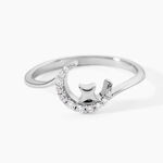 Bague Mystic Argent Blanc Oxyde De Zirconium - Bijoux fantaisie Femme | Marc Orian