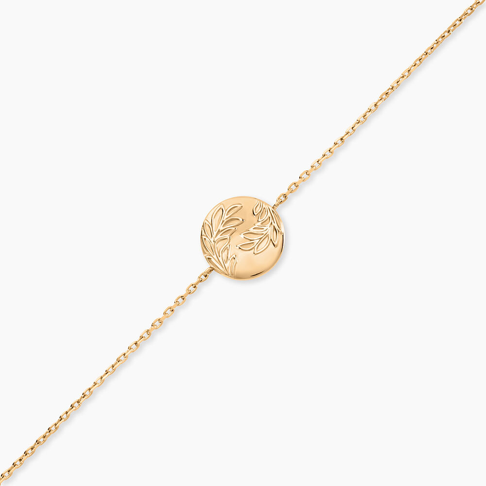 Bracelet Hanaelle Plaque Or Jaune - Bracelets Medailles Femme | Marc Orian