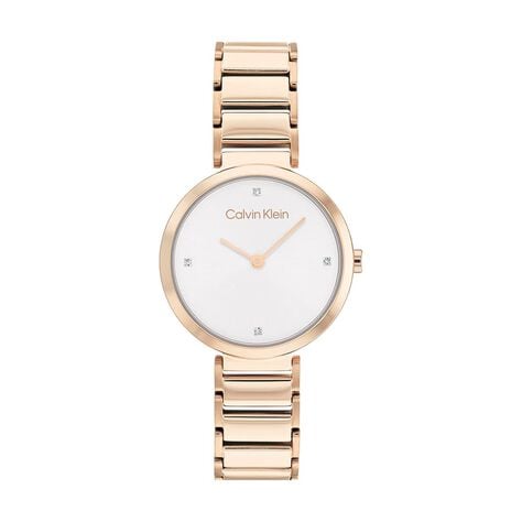 Montre Calvin Klein Minimalistic T Bar Argent - Montres &eacute;tanches Femme | Marc Orian