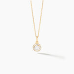 Pendentif Seghira Or Jaune Oxyde De Zirconium - Pendentifs Femme | Marc Orian