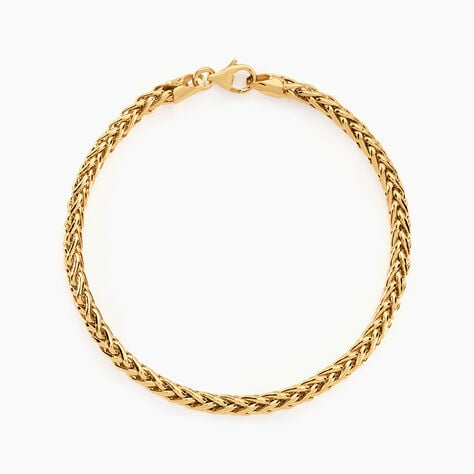 Bracelet Jany Maille Palmier Or Jaune - Bracelets mailles Femme | Marc Orian