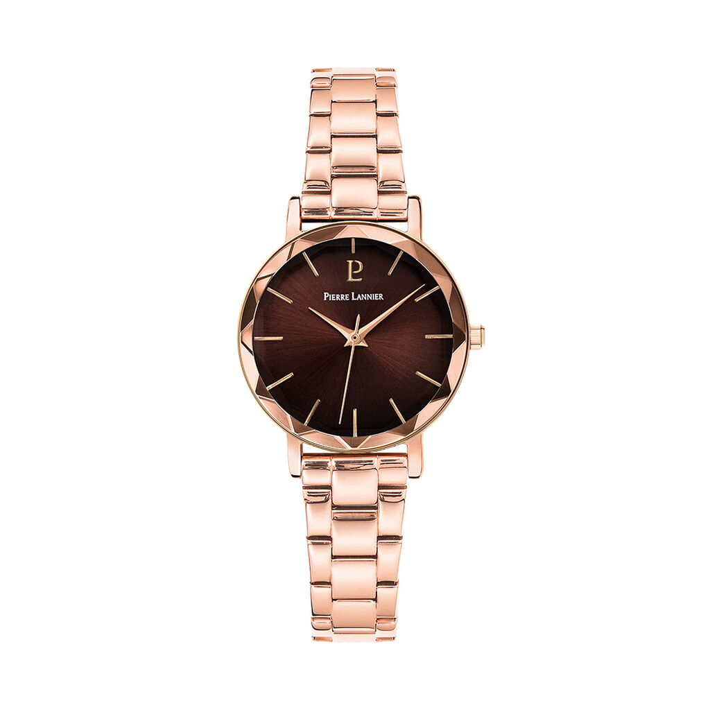 Montre Pierre Lannier Multiples Chocolat - Montres étanches Femme | Marc Orian