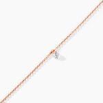 Bracelet Constantin Argent Rose Oxyde De Zirconium - Bracelets fantaisie Femme | Marc Orian