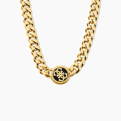 Collier Guess 4G Icon Acier Jaune - Colliers fantaisie Homme | Marc Orian