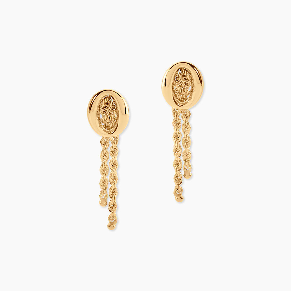 Boucles D'Oreilles Pendantes Cordelia Or Jaune - Pendantes Femme | Marc Orian