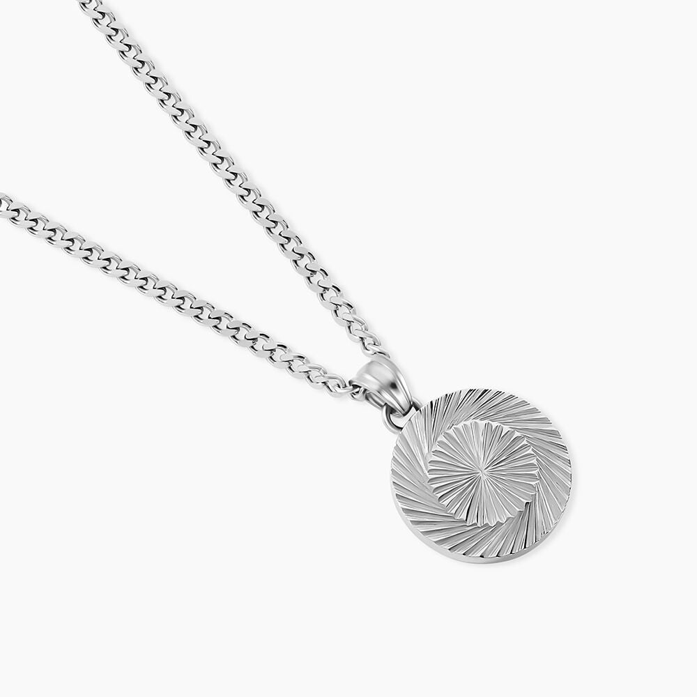 Collier Noam Acier Blanc - Colliers fantaisie Homme | Marc Orian