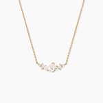 Collier Glamour Plaqu&eacute; Or Jaune Oxyde De Zirconium - Colliers avec pierres Femme | Marc Orian