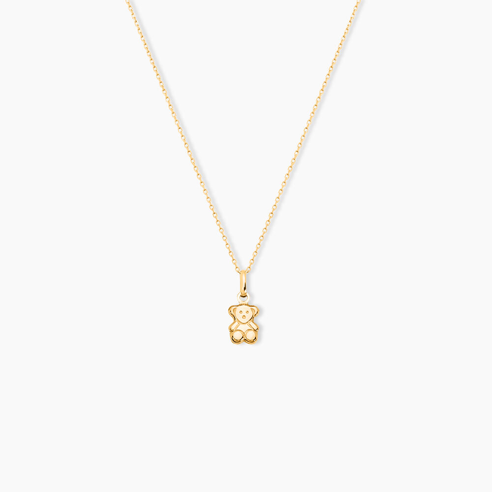 Pendentif Songea Ourson Or Jaune - Pendentifs Enfant | Marc Orian