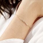 Bracelet Nucia Or Jaune Diamant - Bracelets cha&icirc;nes Femme | Marc Orian