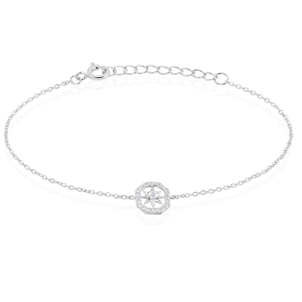 Bracelet Ray Argent Oxyde De Zirconium - Bracelets chaînes Femme | Marc Orian