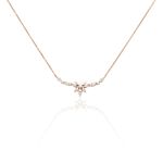 Collier Davena Argent Rose Oxyde De Zirconium - Colliers avec pierres Femme | Marc Orian