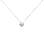 Collier Argent Blanc Maximille Oxydes De Zirconium - Colliers avec pierres Femme | Marc Orian