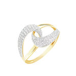 Bague Boucle D'or Or Jaune Oxyde De Zirconium - Bagues avec pierre Femme | Marc Orian