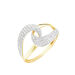 Bague Boucle D'or Or Jaune Oxyde De Zirconium - Bagues avec pierre Femme | Marc Orian