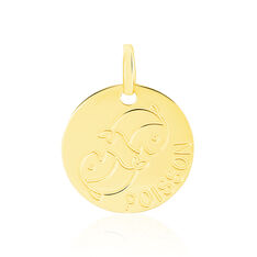Pendentif Bergonia Zodiaque Or Jaune - Pendentifs Enfant | Marc Orian