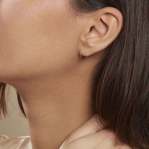 Créoles Muses Or Jaune - Boucles d'oreilles Créoles Femme | Marc Orian