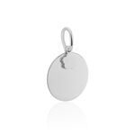 Pendentif Zodiaque Rond Argent Blanc - Bijoux personnalis&eacute;s Famille | Marc Orian