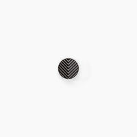 Boucles D'oreilles Puces Black Love Acier Blanc