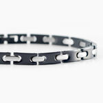 Bracelet Jourdan Homme Dinema Acier Argente - Bracelets cha&icirc;nes Homme | Marc Orian