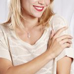 Collier Adelma Argent Blanc Oxyde De Zirconium - Colliers avec pierres Femme | Marc Orian
