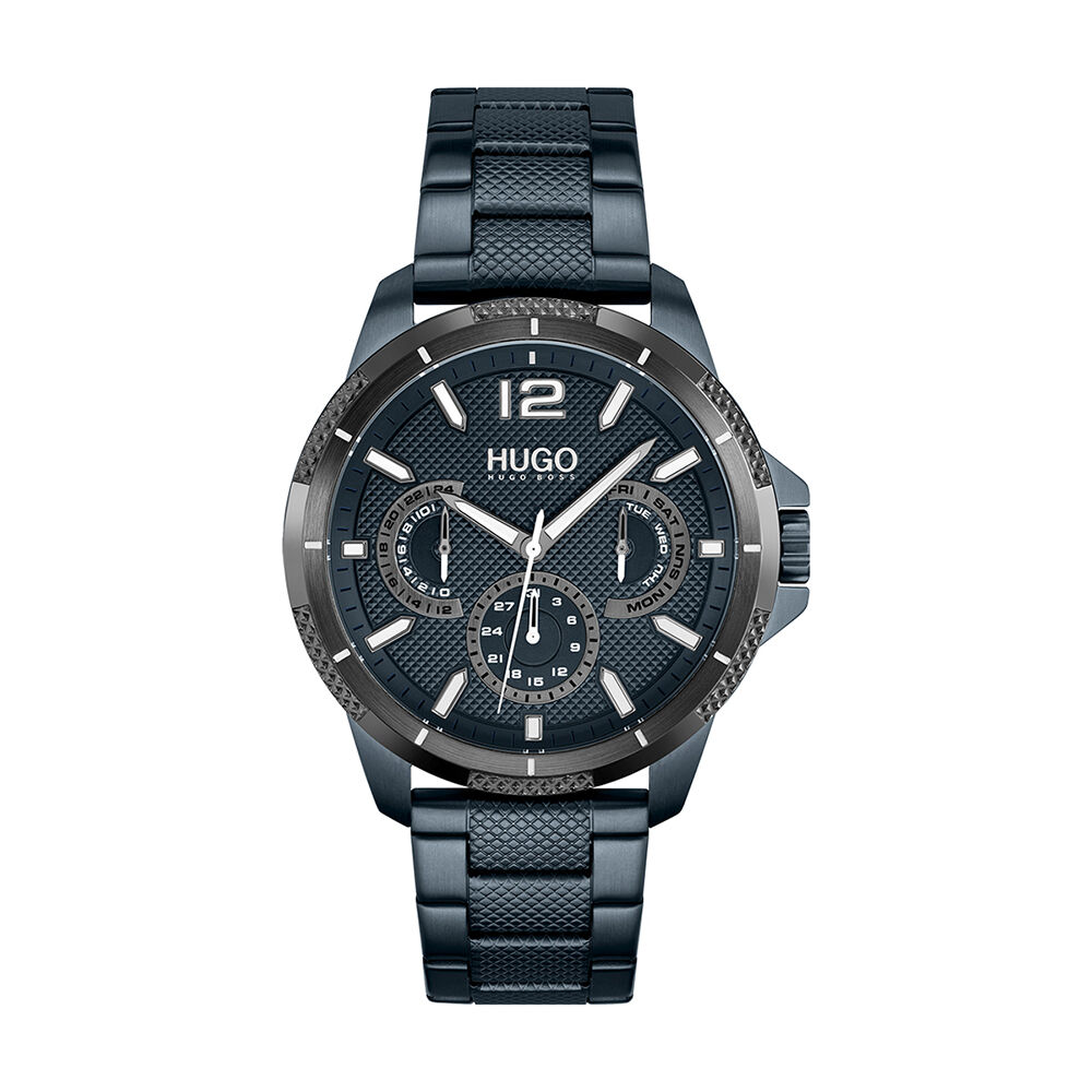 Montre Hugo Sport Bleu - Montres étanches Homme | Marc Orian