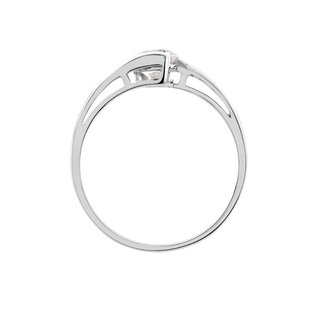 Bague Costante Or Blanc Oxyde - Bagues Femme | Marc Orian