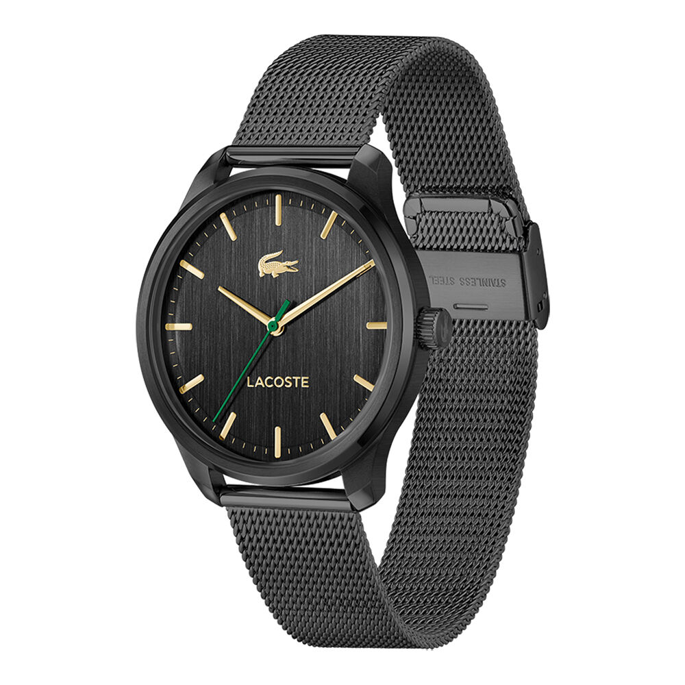 Montre Lacoste Lisbon Noir - Fête des pères Homme | Marc Orian