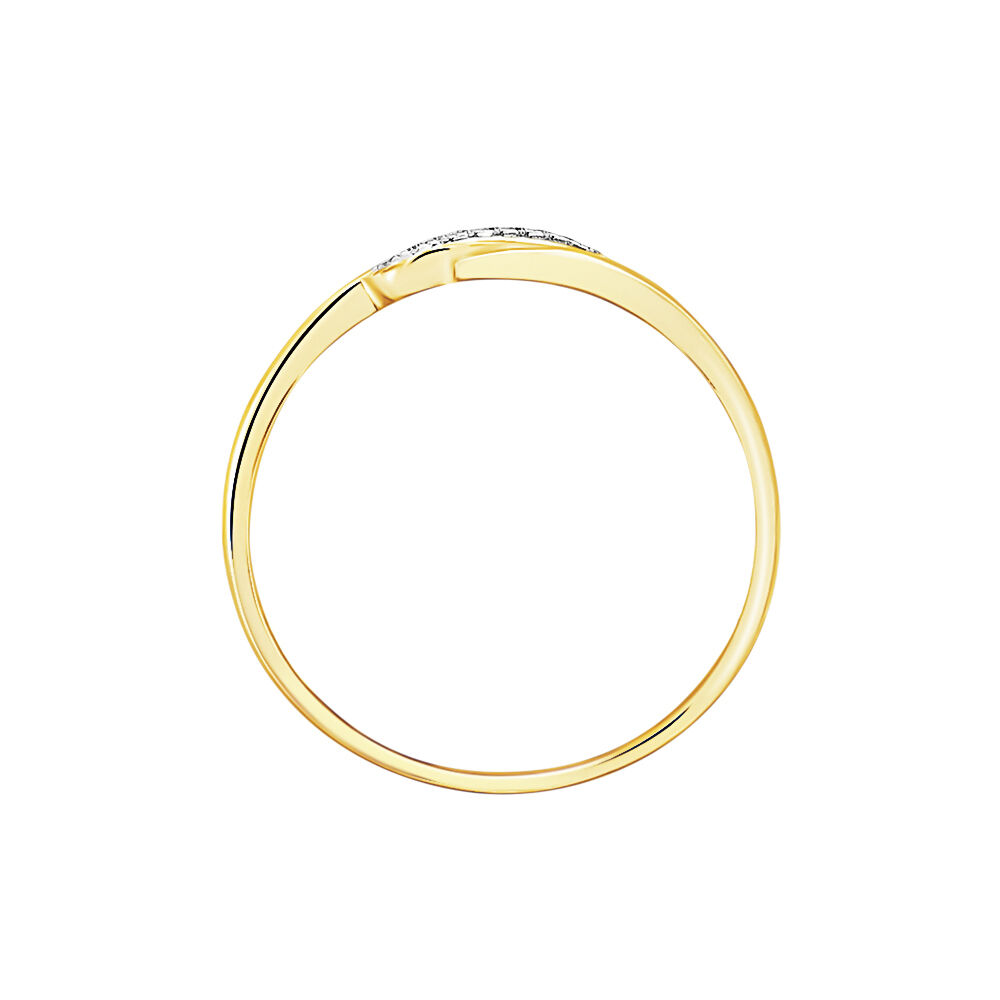 Bague Tylane Or Jaune Diamant - Parures de mariage Femme | Marc Orian