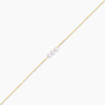 Bracelet Or Jaune Heliantheme Perles - Bracelets cha&icirc;nes Femme | Marc Orian