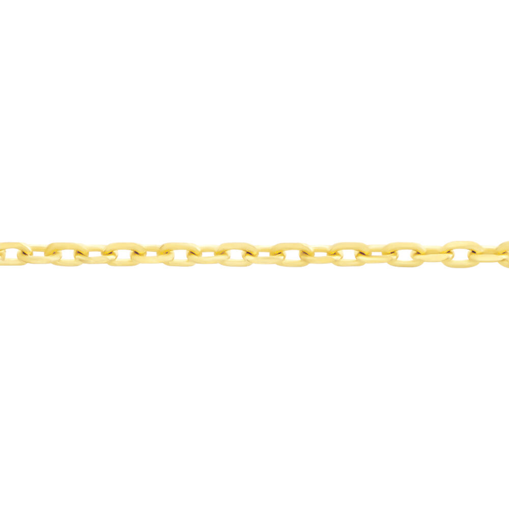 Cha&icirc;ne Igoa Maille For&ccedil;at Diamantee Or Jaune - Chaines Famille | Marc Orian