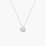 Collier Niagale Or Blanc Diamant - Colliers avec pierres Femme | Marc Orian