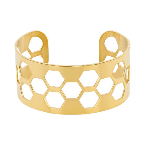Bracelet Jonc Acier Jaune - Bracelets joncs Femme | Marc Orian