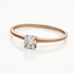 Bague Solitaire Or Rose Dream Diamants - Solitaires Femme | Marc Orian