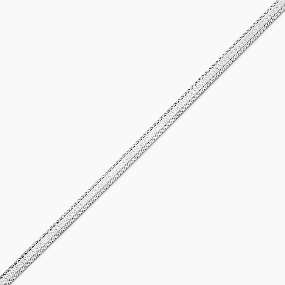 Bracelet Argent Blanc Alyona - Bracelets fantaisie Femme | Marc Orian