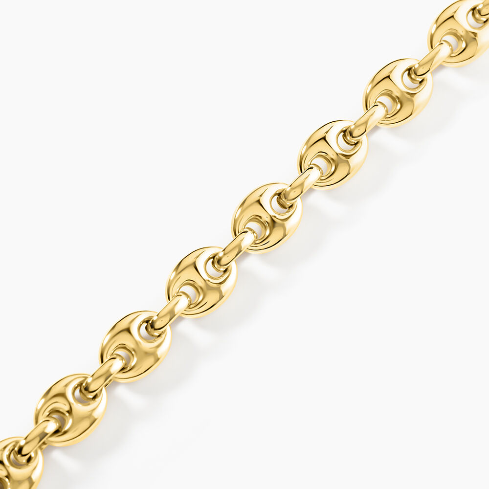 Bracelet Phebus Him Classique Acier Jaune - Bracelets cha&icirc;nes Homme | Marc Orian