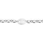 Bracelet Ashoka Argent Blanc C&eacute;ramique - Bracelets cha&icirc;nes Femme | Marc Orian